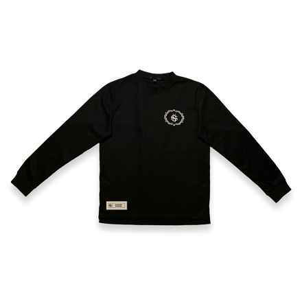Stockholm Waffle Long Sleeve (Black)
