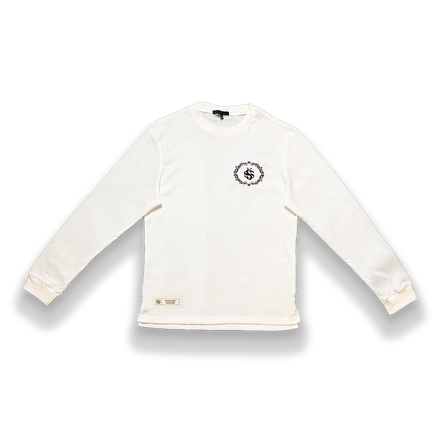 Stockholm Waffle Long Sleeve (White)